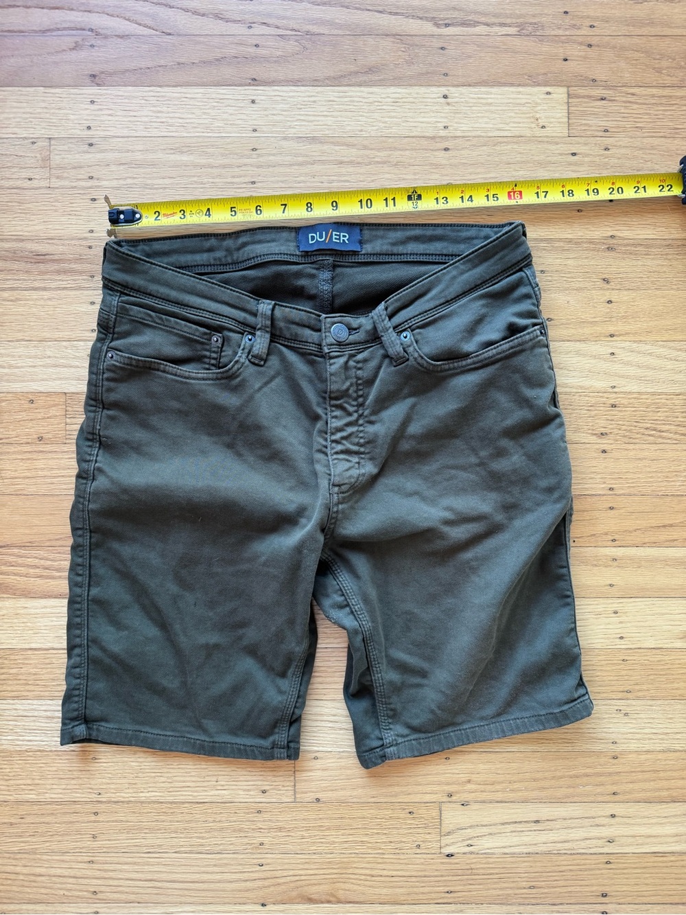 Duer No Sweat Shorts Green Men’s 34